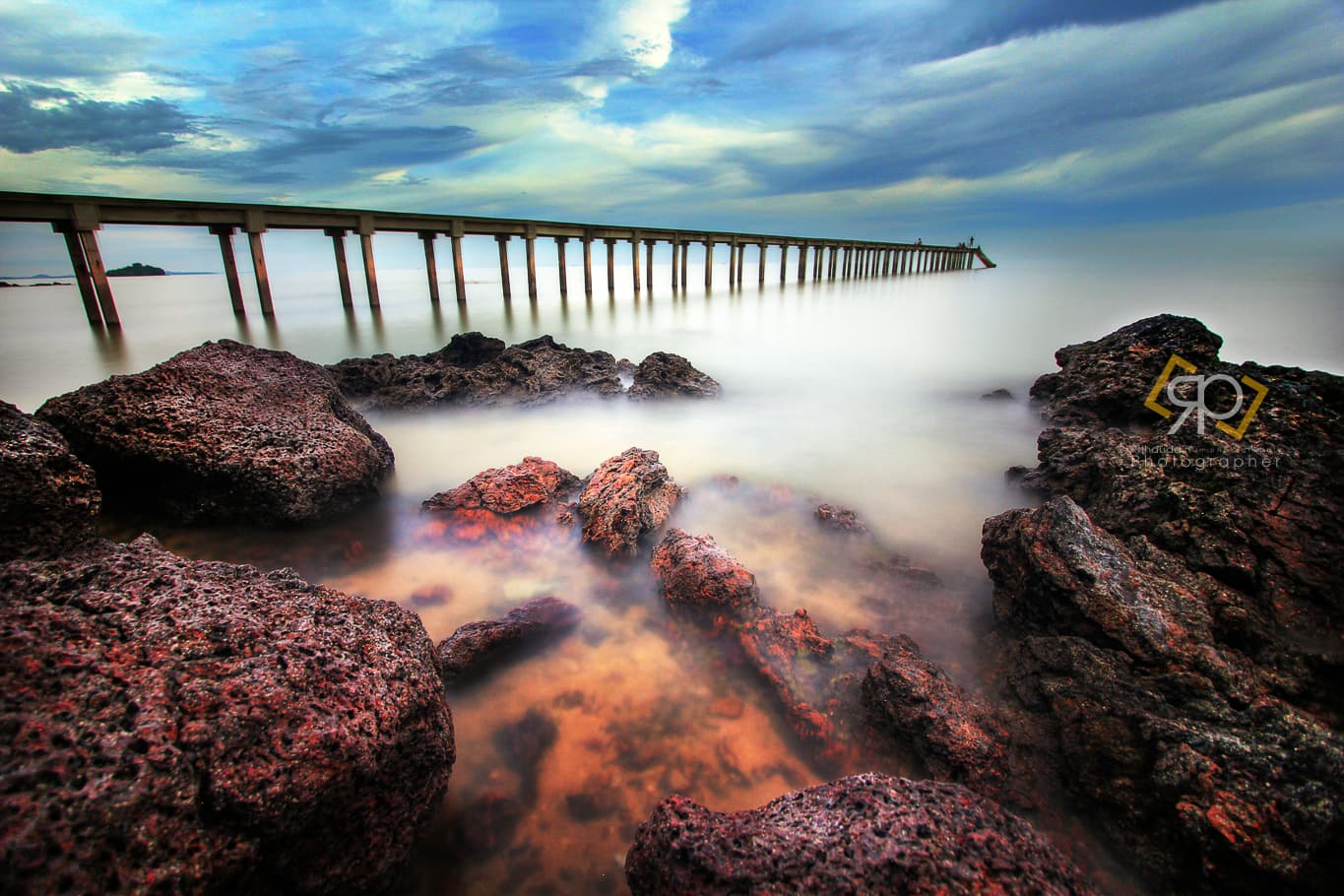 Fishing jetty at Teluk Pelanduk, Port Dickson